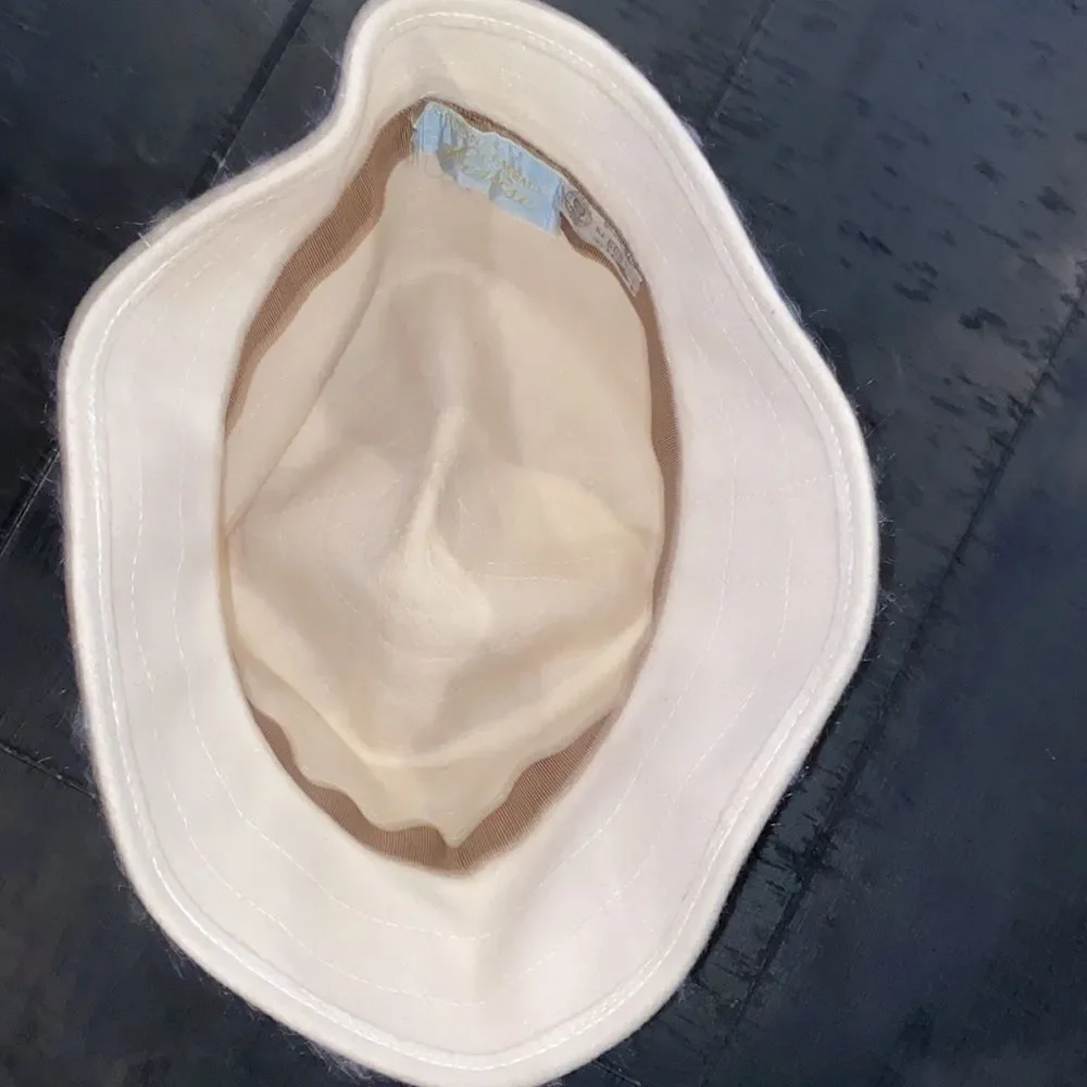Vintage Chapeaux Louise Great Quality Bucket Union Made Hat 40’s 50’s